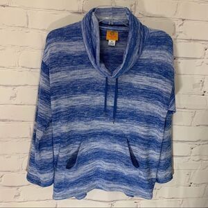 Ruby Rd small blue top